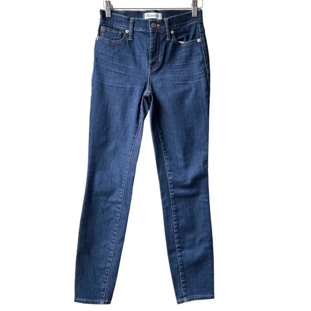 Madewell High Riser Skinny Davis Wash Sz 26
